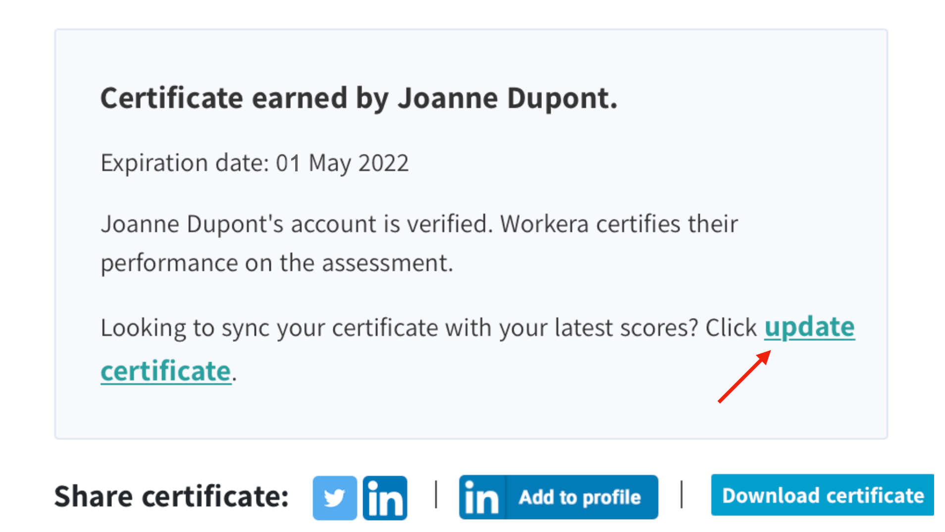 [2021 Oct] Learners Improved Workera Score Scale Workera